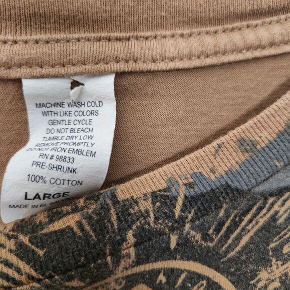 No Fear Short Sleeve Graphic Print T-shirt Men's Large *missing Tag 1301 - Picture 7 of 9